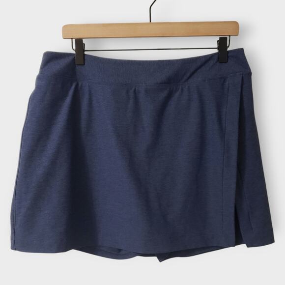 Outdoor Voices Pants - Outdoor Voices Court Skort 4.5" Blue Tennis Skirt XL Pocket High Rise Stretch